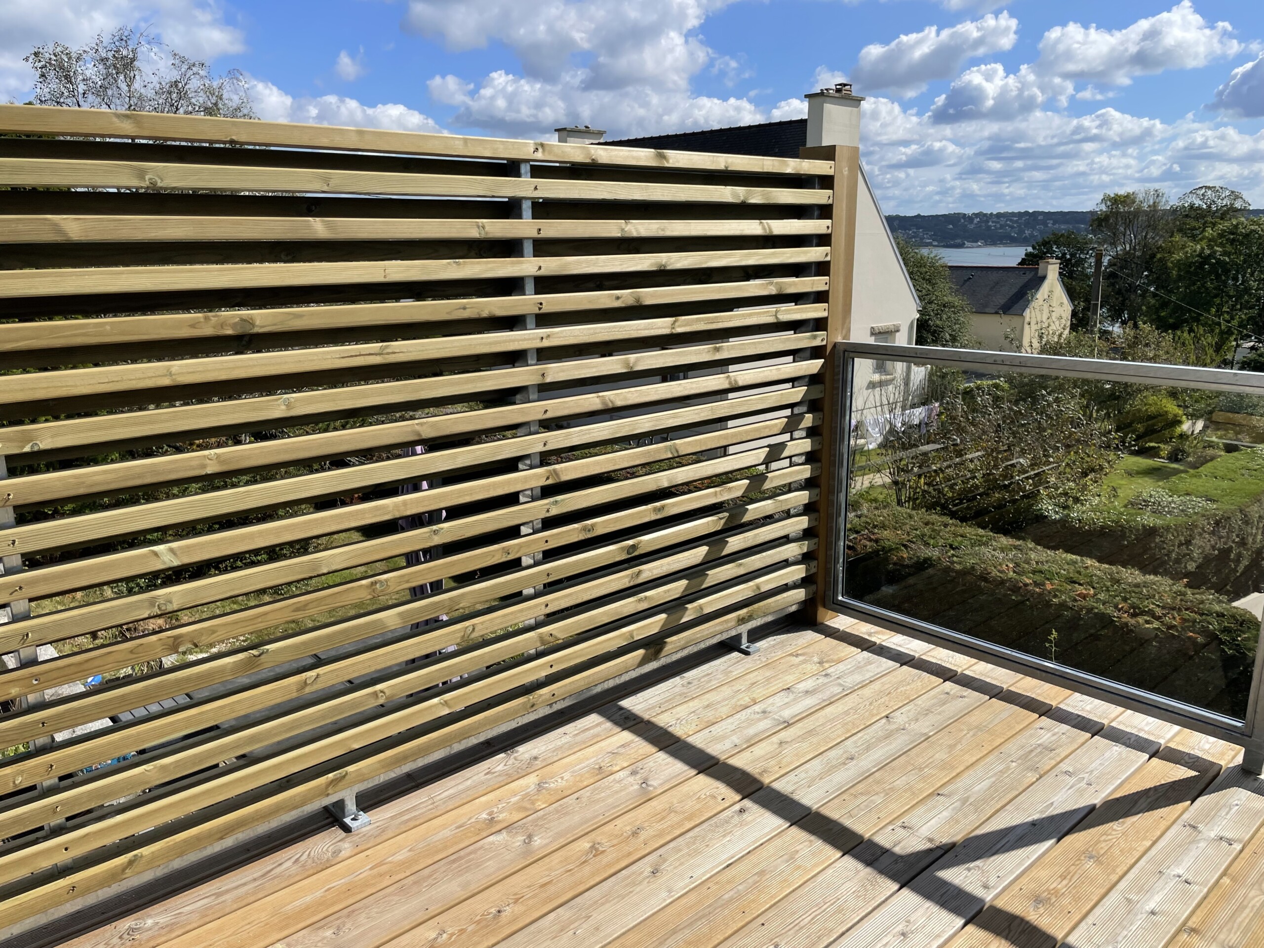 MENUISERIE GELEBART Extension Maison Ossature Bois Ploudalmezeau IMG 0374