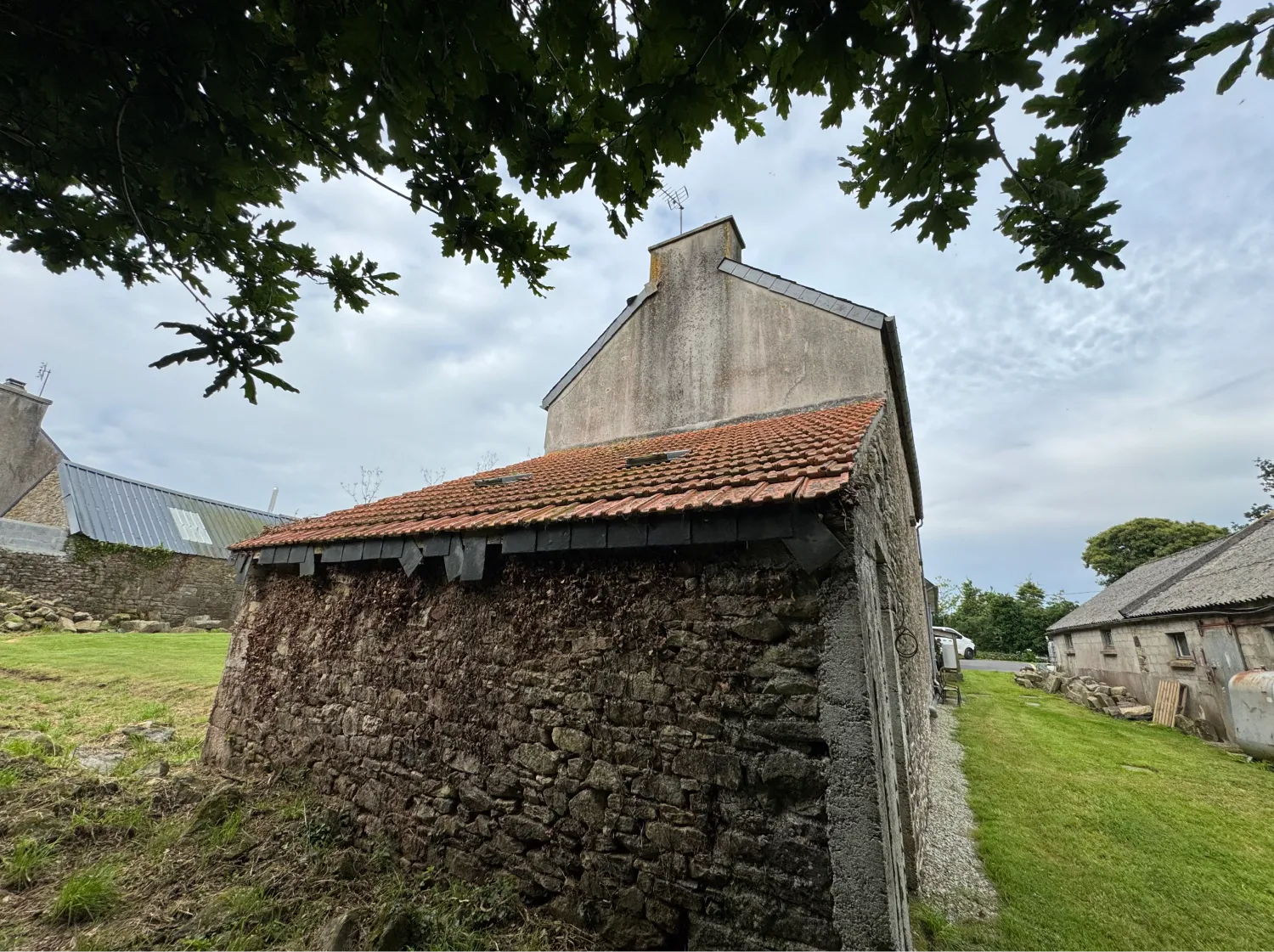 Charpente Couverture Gelebart Extension Maison Ossature Bois Ploudalmezeau Charpente Coverture 1